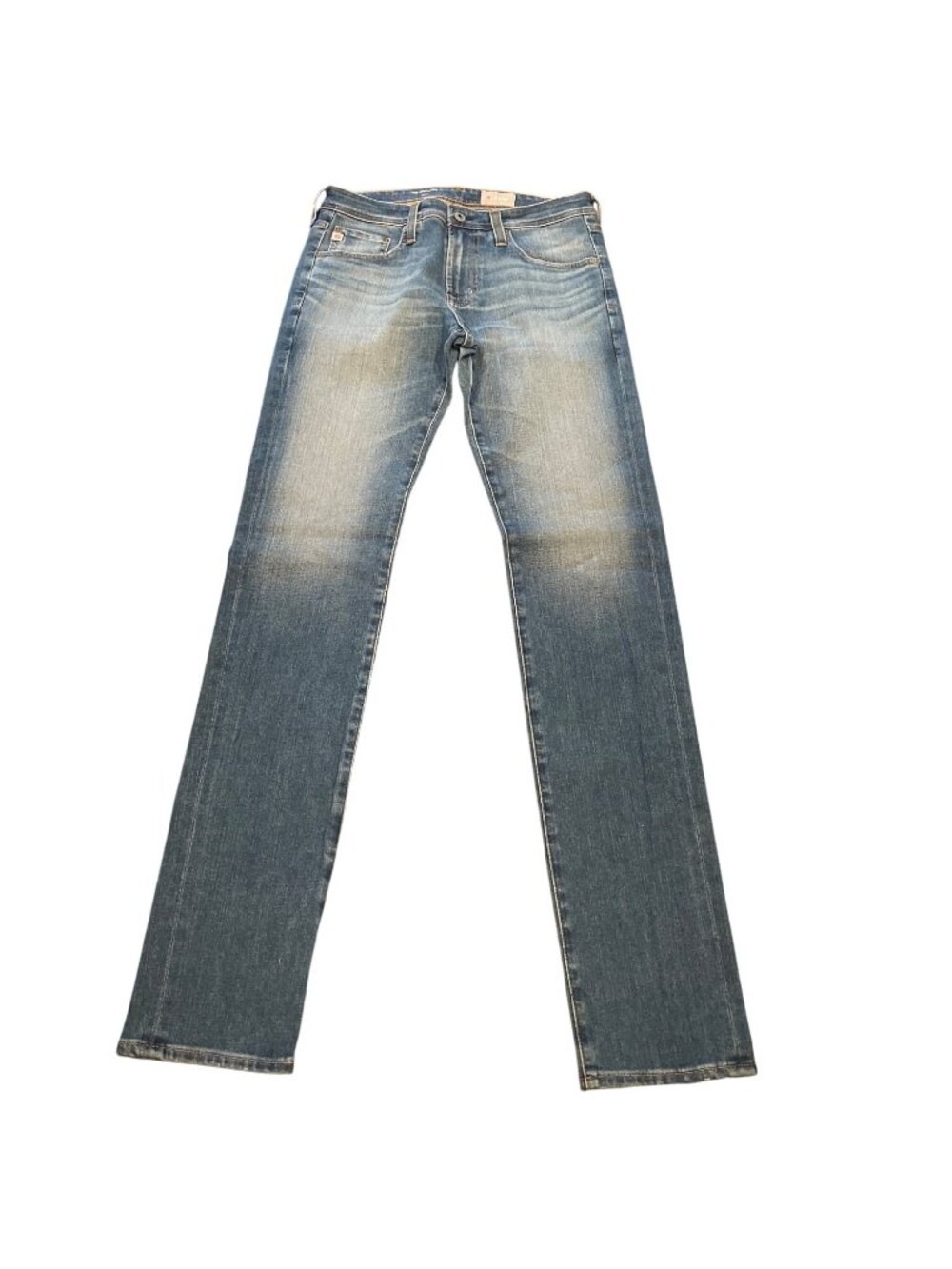 AG Stockton Skinny Jean Mens 32x34 Medium Wash Distressed Faded Stretch Denim360